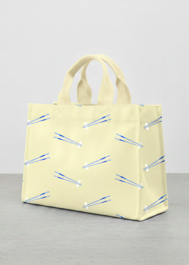 Chopsticks Canvas Shopping Tote