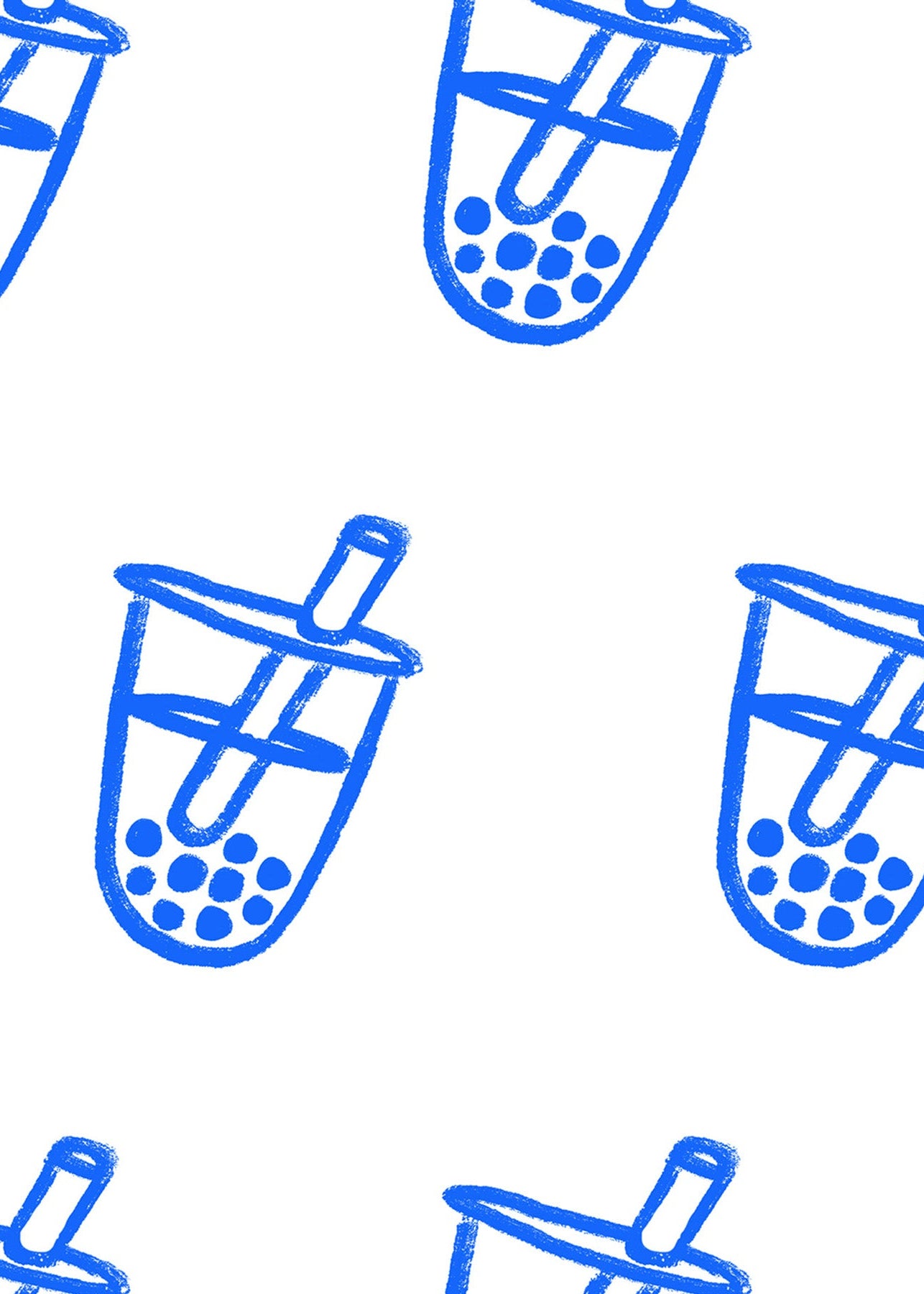 Boba Canvas Shopping Tote