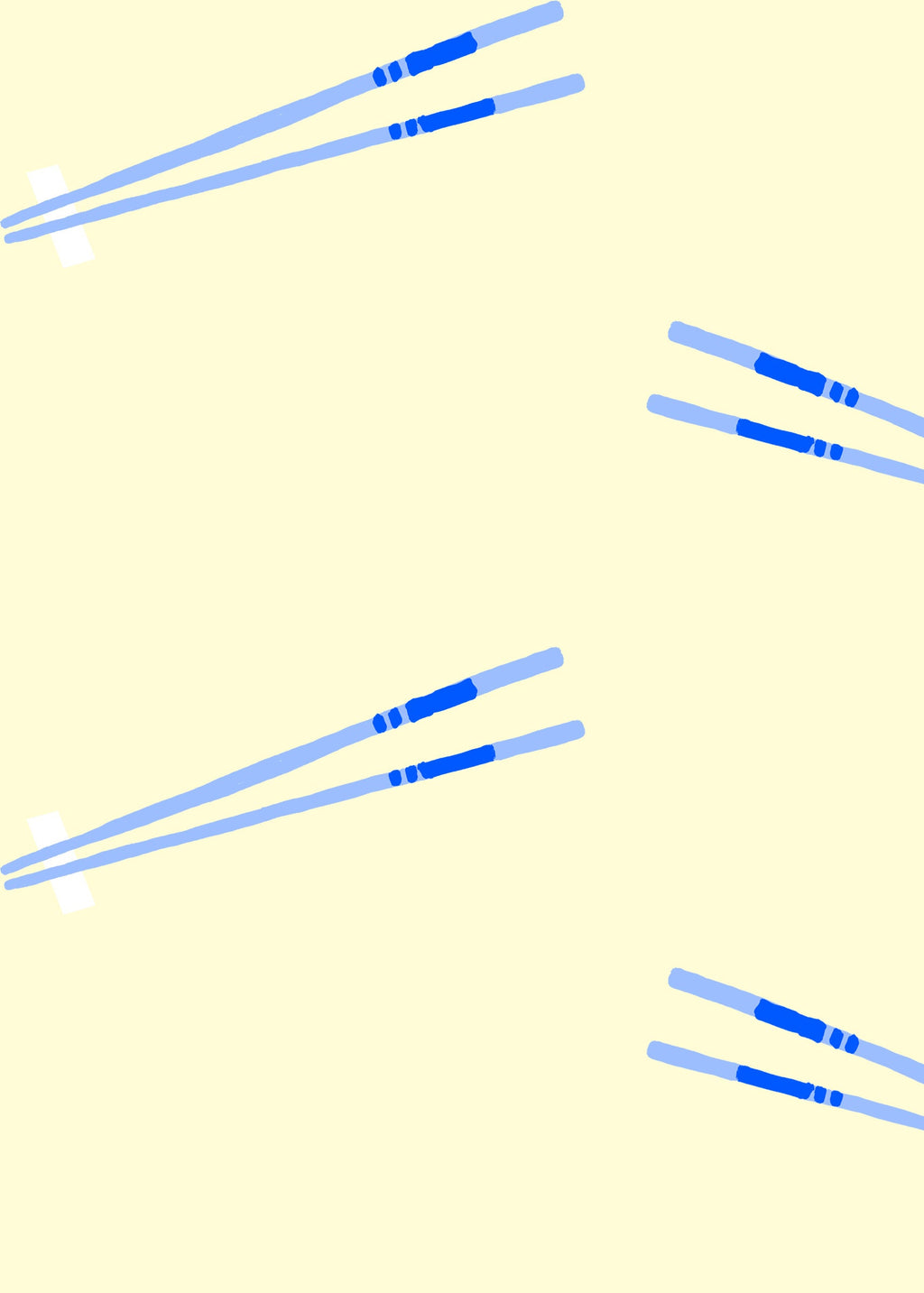 Chopsticks Canvas Tote Bag