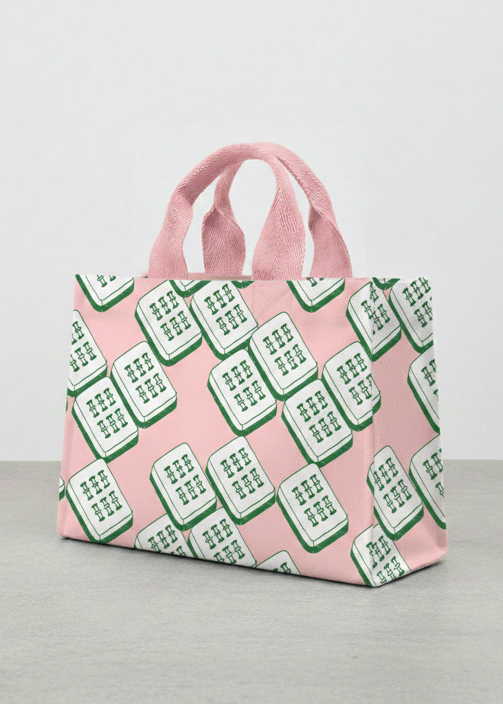 Mahjong Tile (Bamboo) Shopping Tote Bag